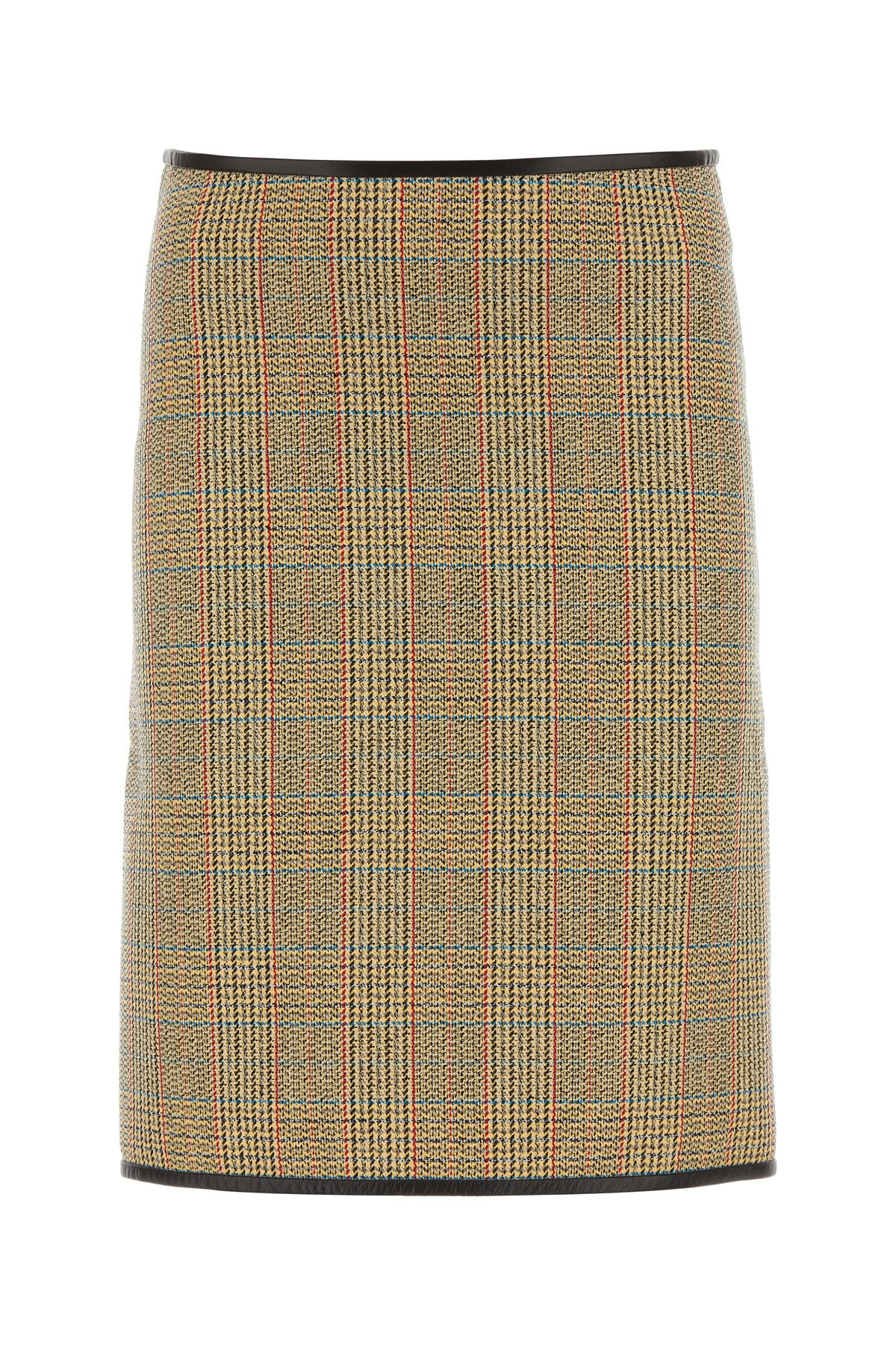 Multicolor glencheck skirt