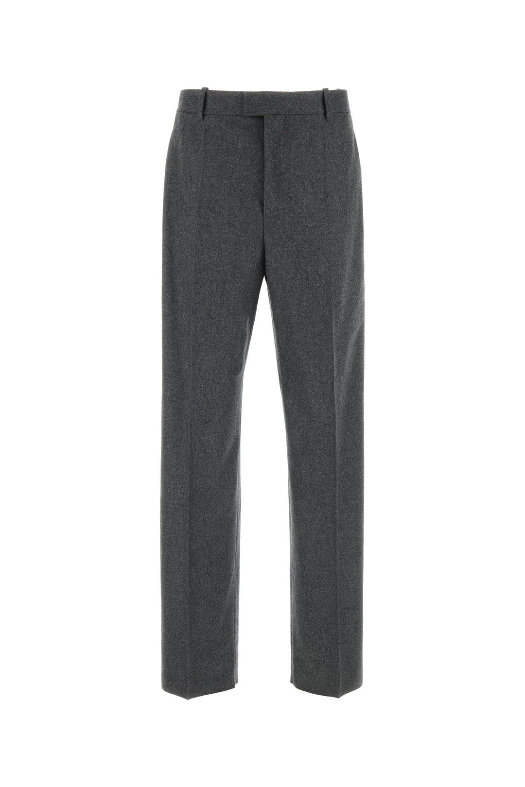 Melange grey wool pant