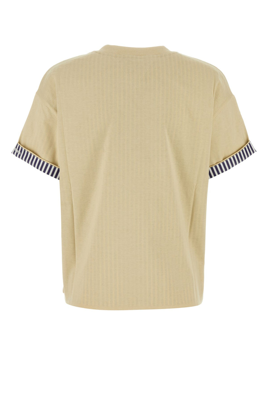 Cream cotton t-shirt