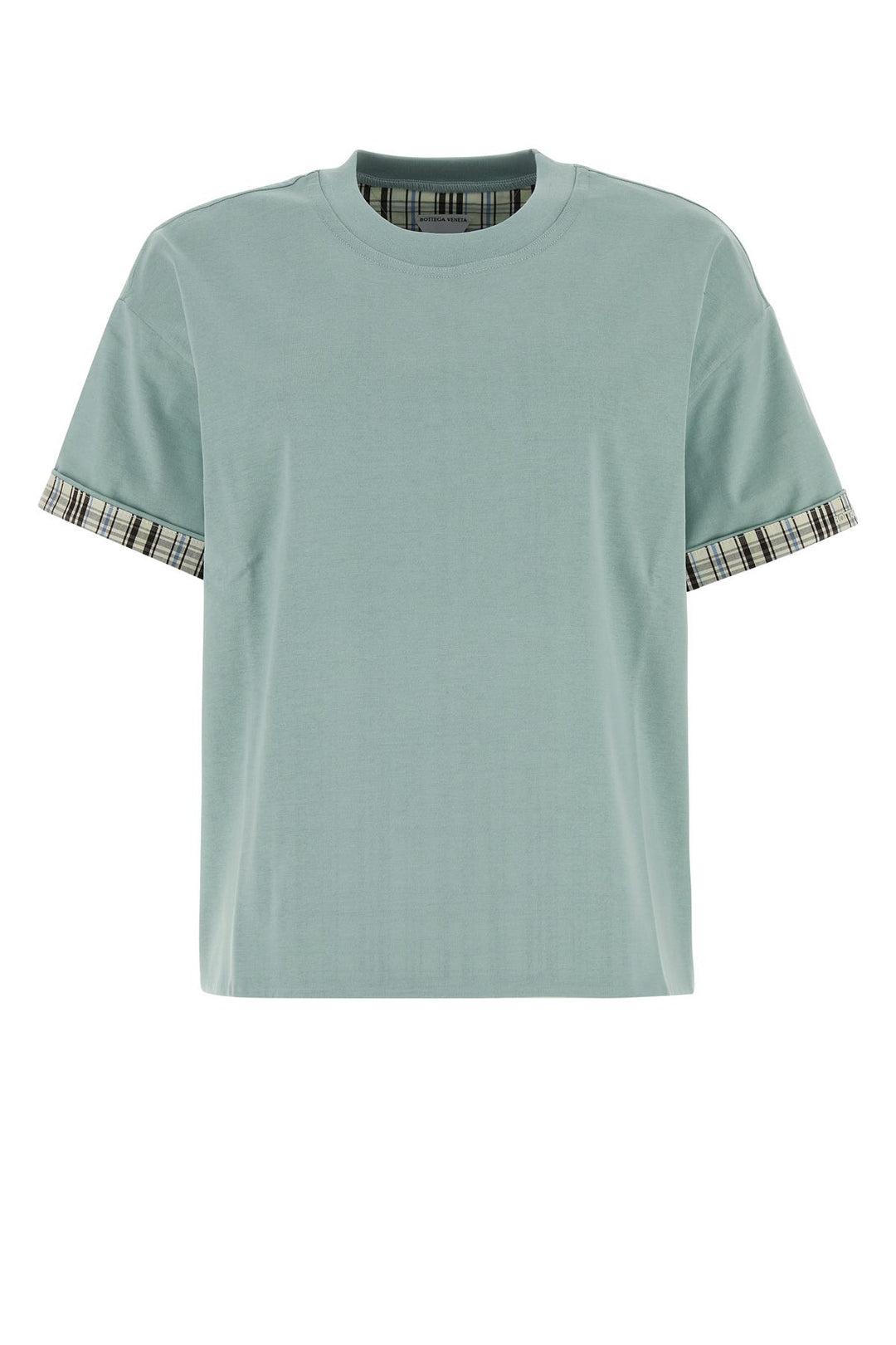 Powder blue cotton t-shirt