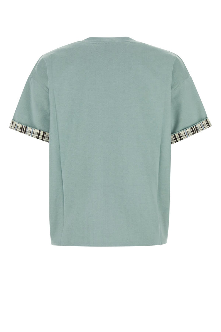 Powder blue cotton t-shirt