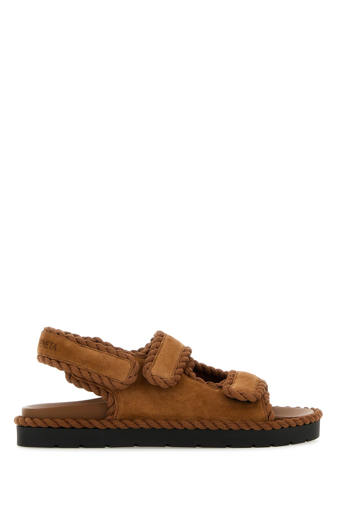 Caramel suede Jack sandals