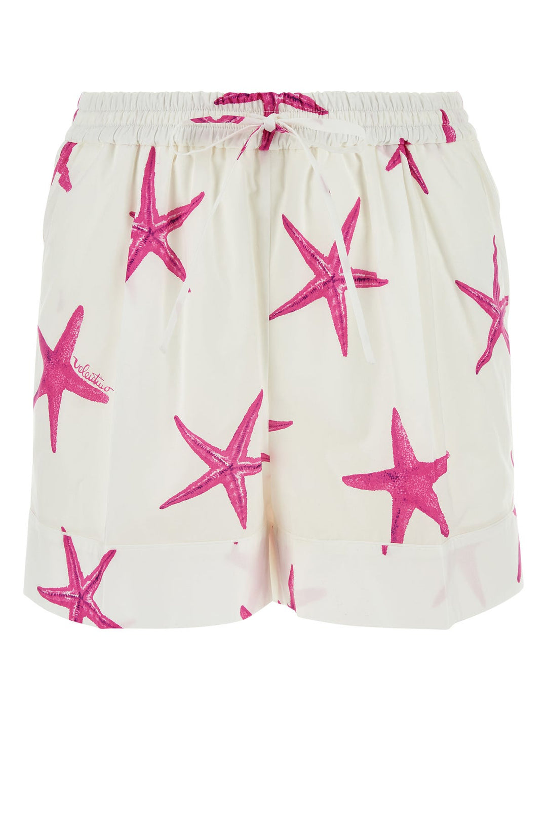 Printed poplin Valentino Garavani Escape shorts