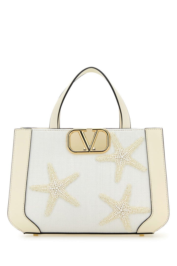 White fabric Valentino Garavani Escape handbag