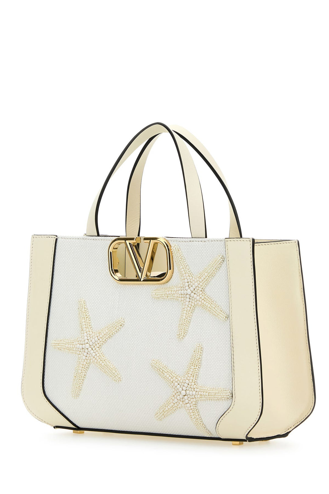 White fabric Valentino Garavani Escape handbag