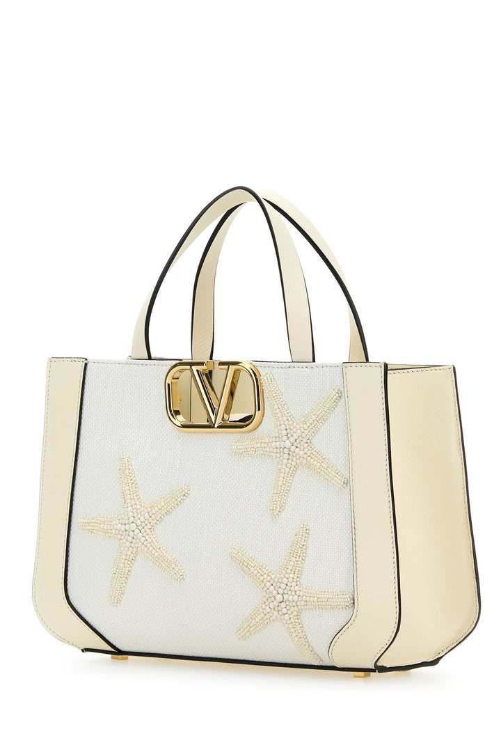 White fabric Valentino Garavani Escape handbag