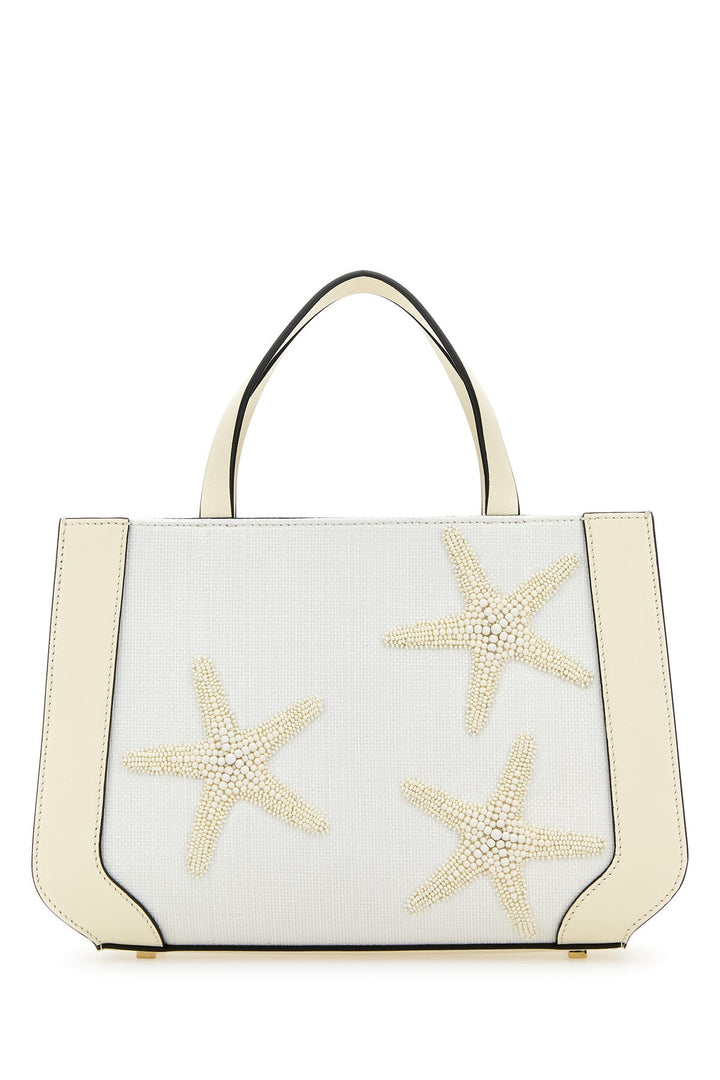 White fabric Valentino Garavani Escape handbag