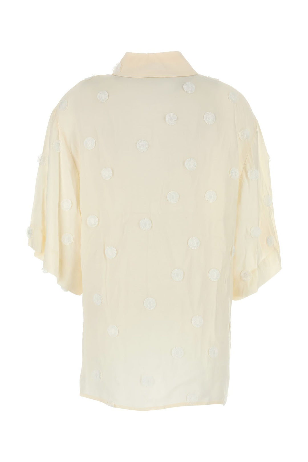 Ivory viscose Ottilie shirt