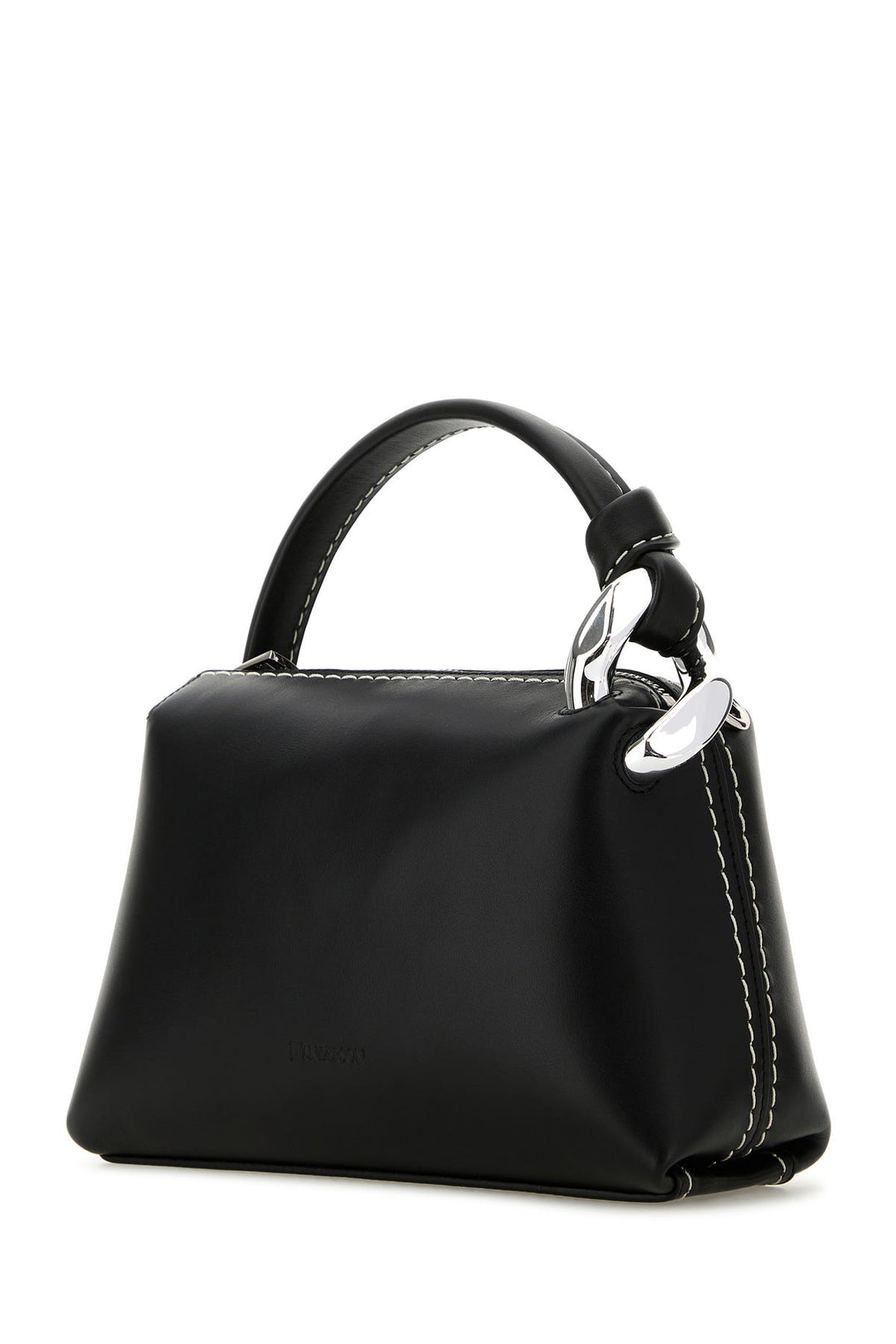 Black leather small JWA Corner handbag