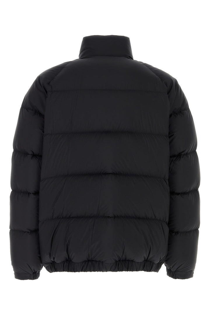 Black nylon Jouglar down jacket