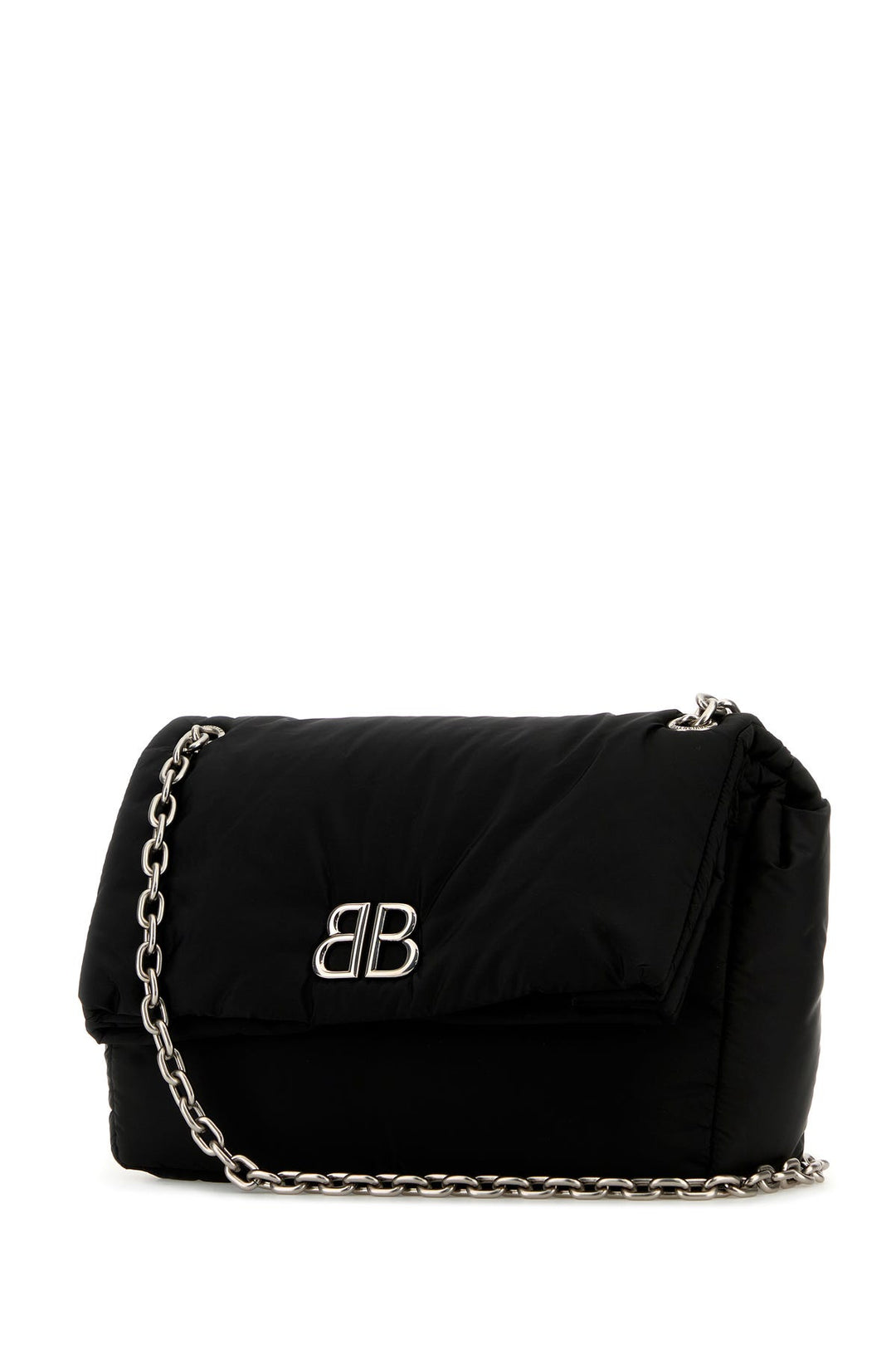 Black nylon medium Monaco shoulder bag