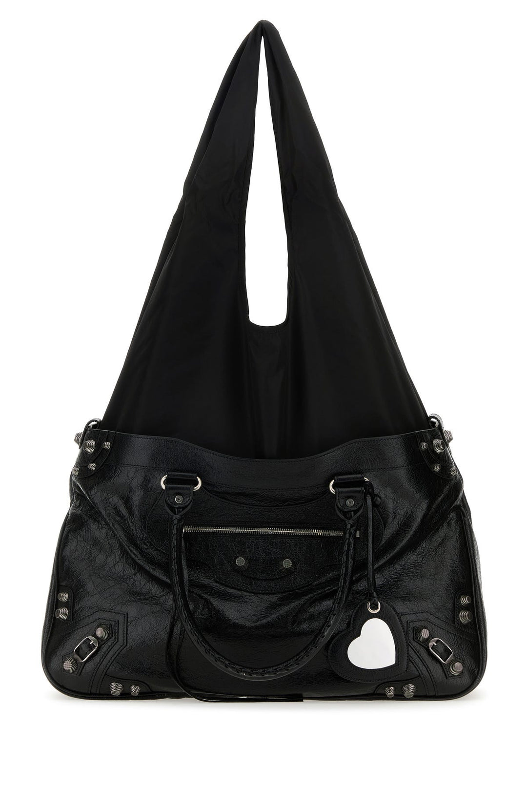 Black leather Neo Cagole XL Plus shopping bag