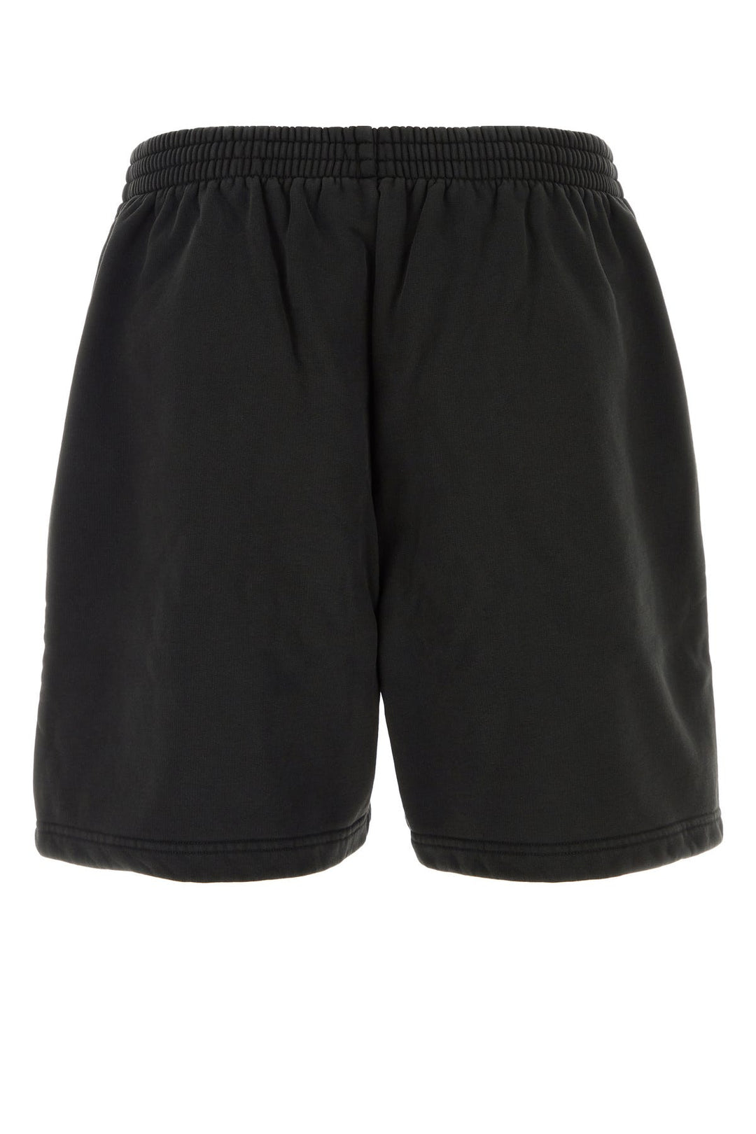 Charcoal cotton bermuda shorts