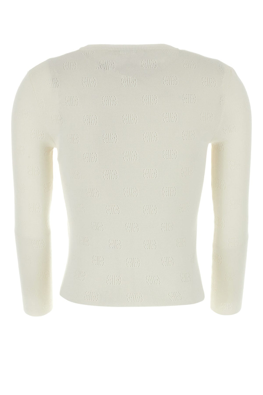 Ivory wool blend sweater