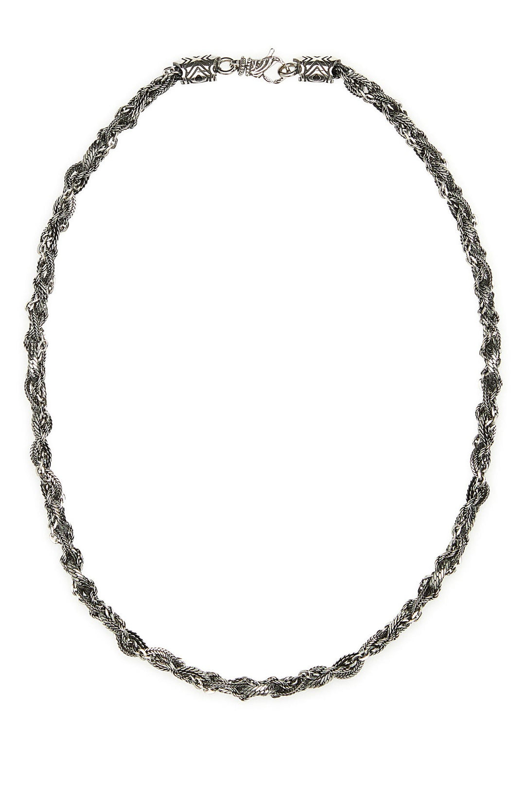 925 silver Treccia necklace