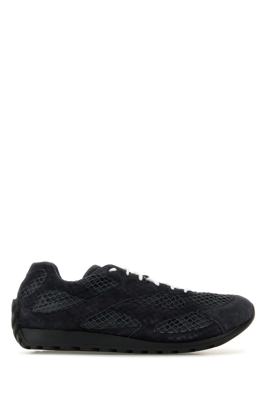 Black mesh and suede Orbit sneakers