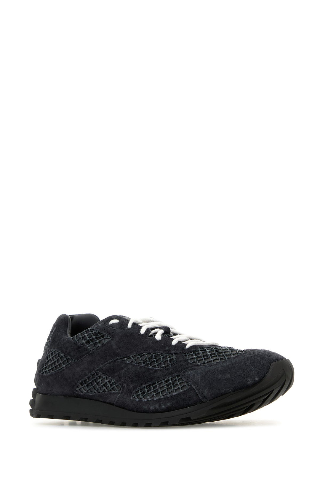 Black mesh and suede Orbit sneakers