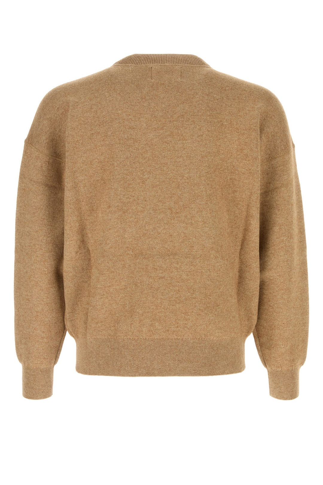 Camel stretch cotton blend oversize Atley sweater