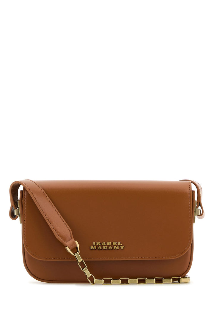 Caramel leather Lizza shoulder bag