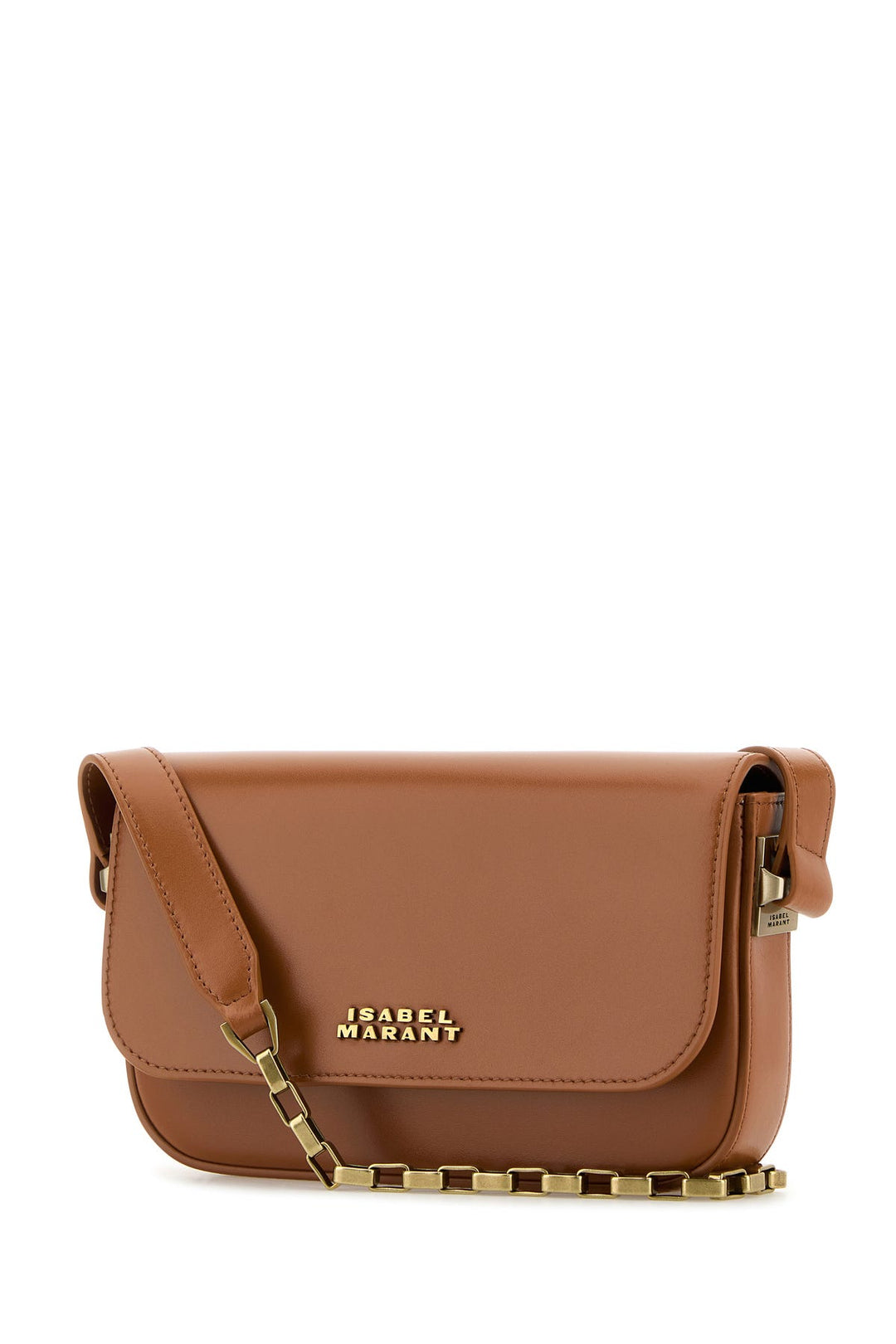 Caramel leather Lizza shoulder bag