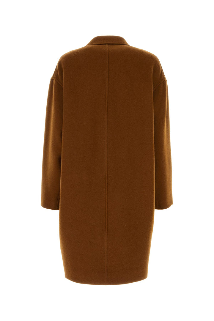 Brown wool blend Efegozi coat