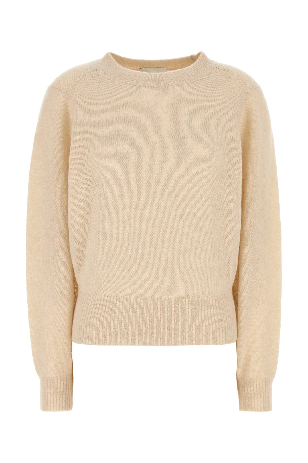 Beige silk blend Luisa sweater