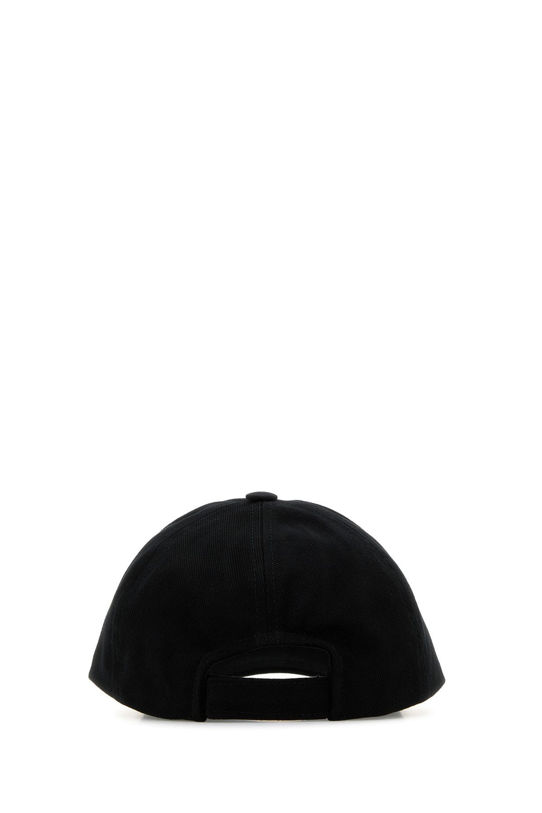 Black cotton Tyron baseball cap