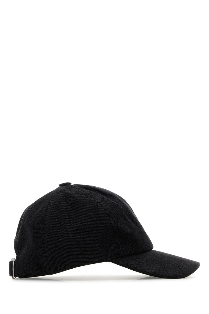 Black cotton Tomas baseball cap