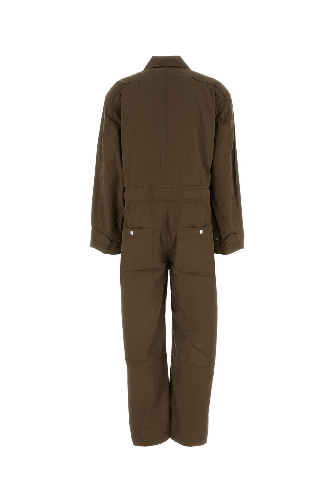 Khaki cotton blend Rabbia jumpsuit