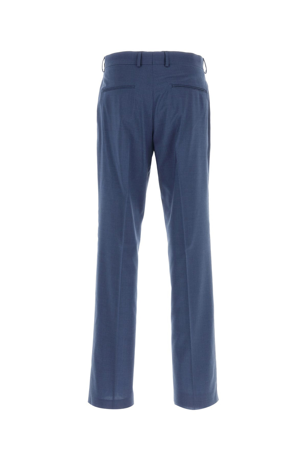 Blue wool pant