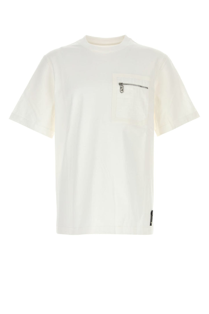 White cotton t-shirt