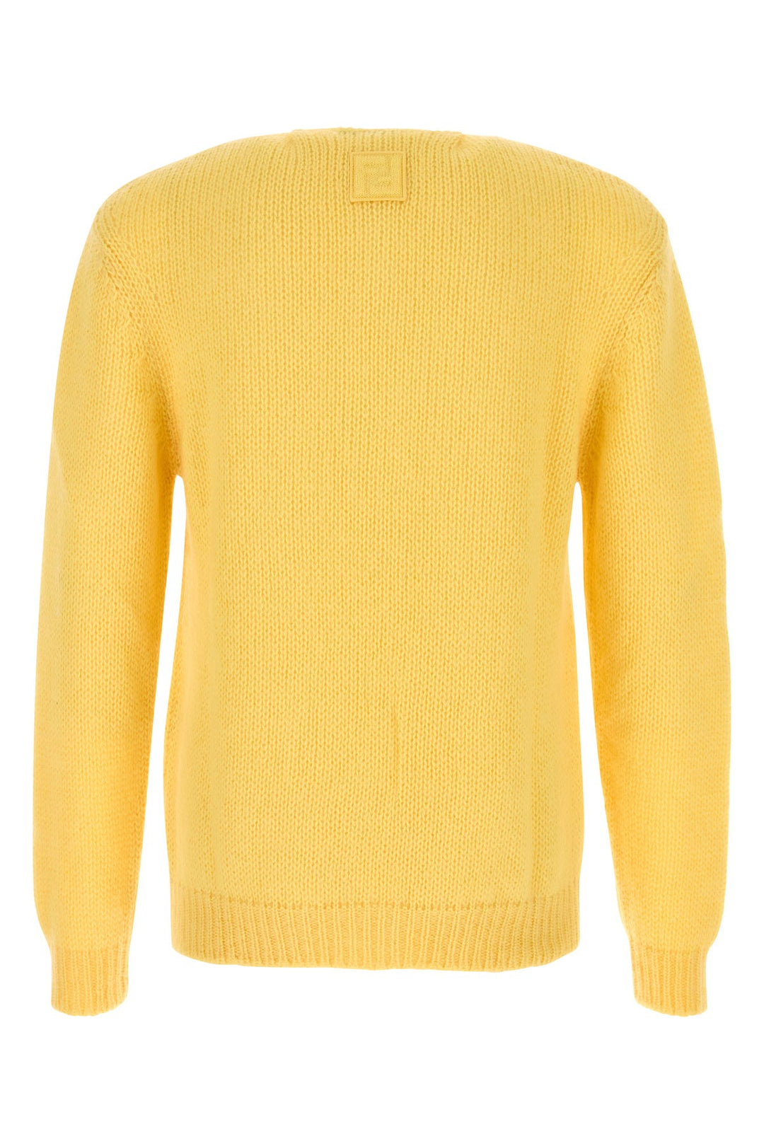 Yellow mohair blend sweater