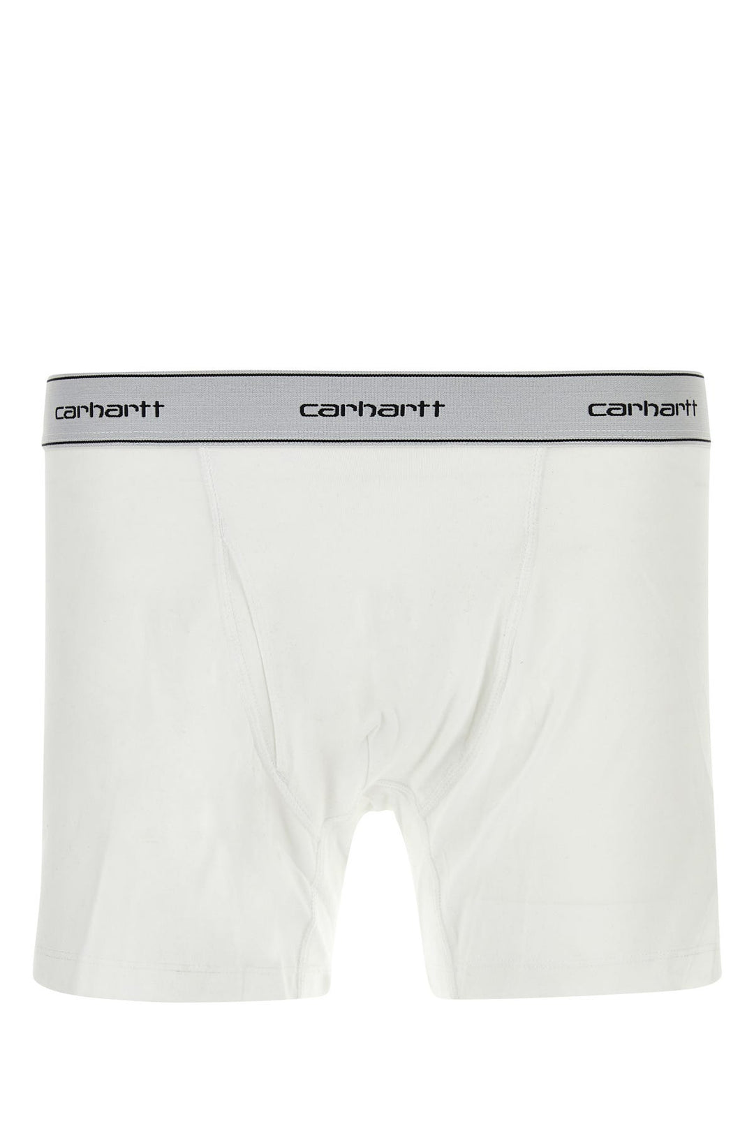 White stretch cotton Cotton Trunks