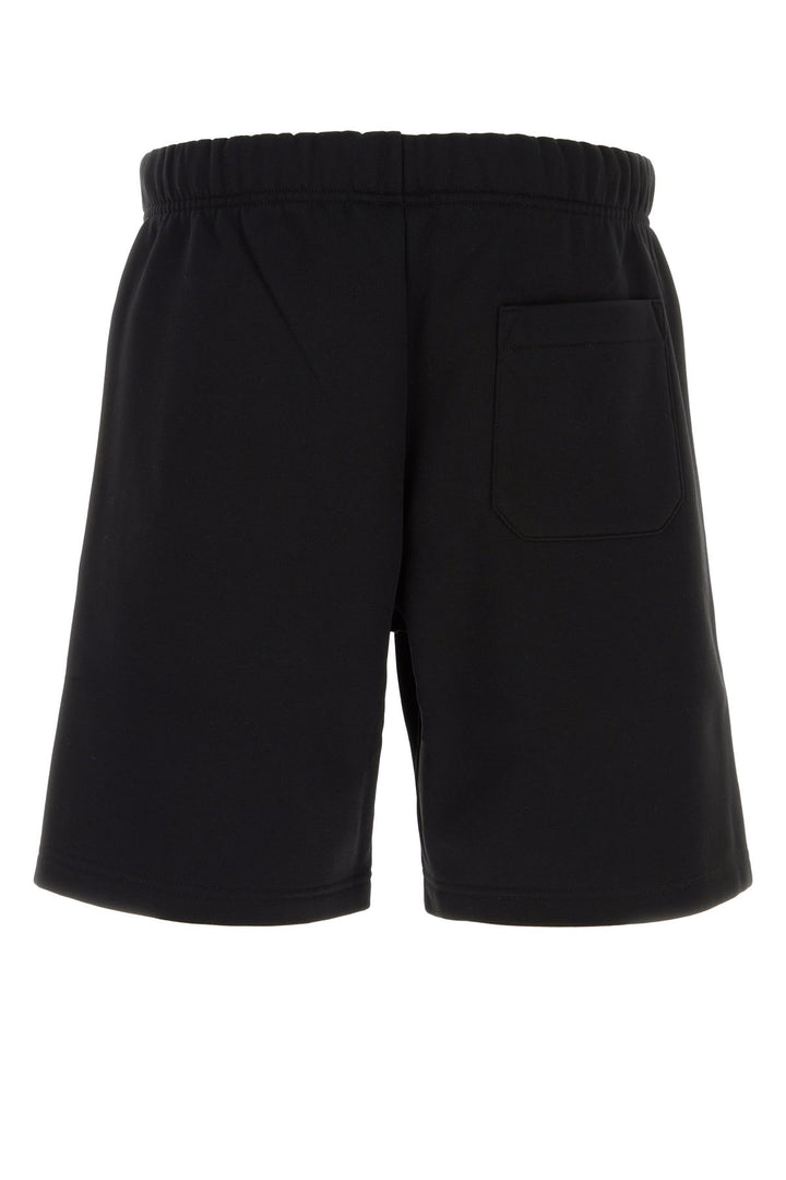 Black cotton blend Chase Sweat Short