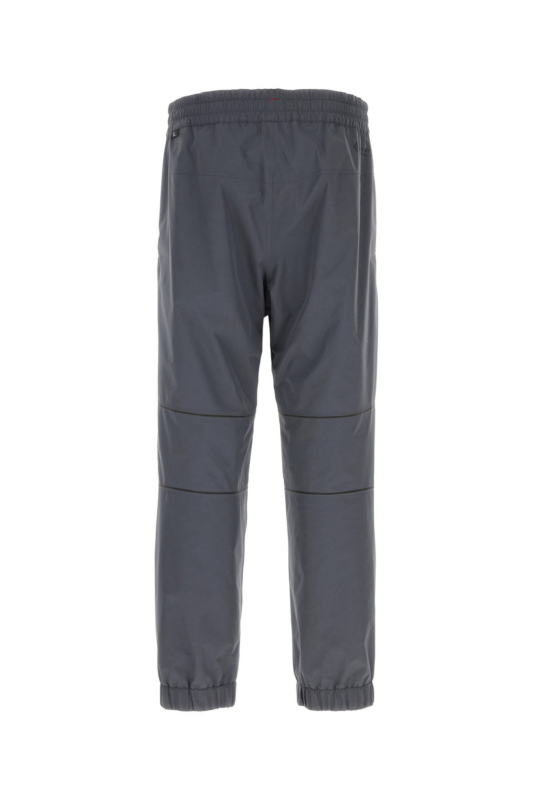 Dark grey polyester padded joggers