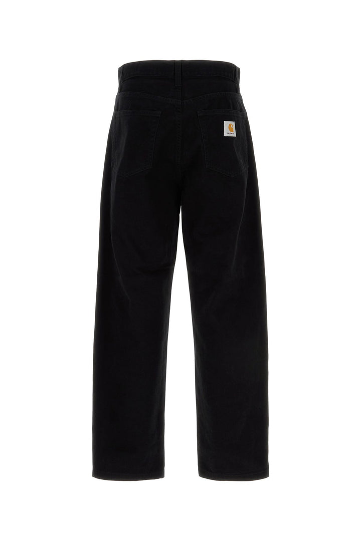 Black cotton Landon Pant