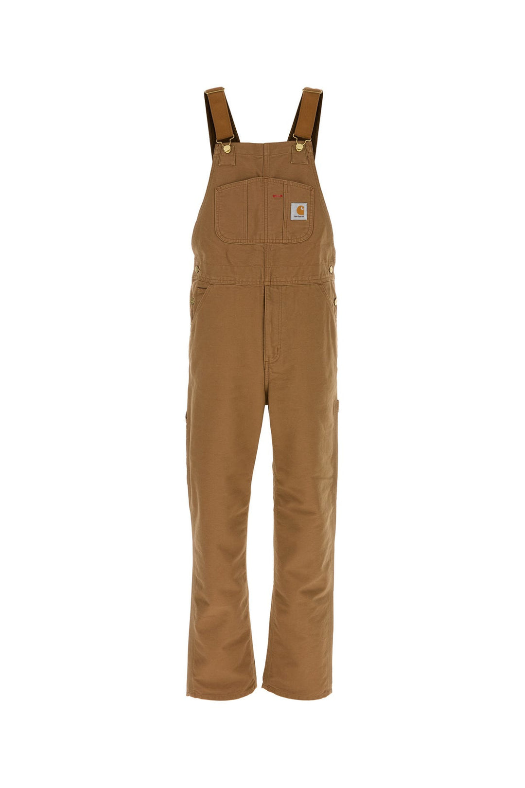 Camel denim Bib Overall