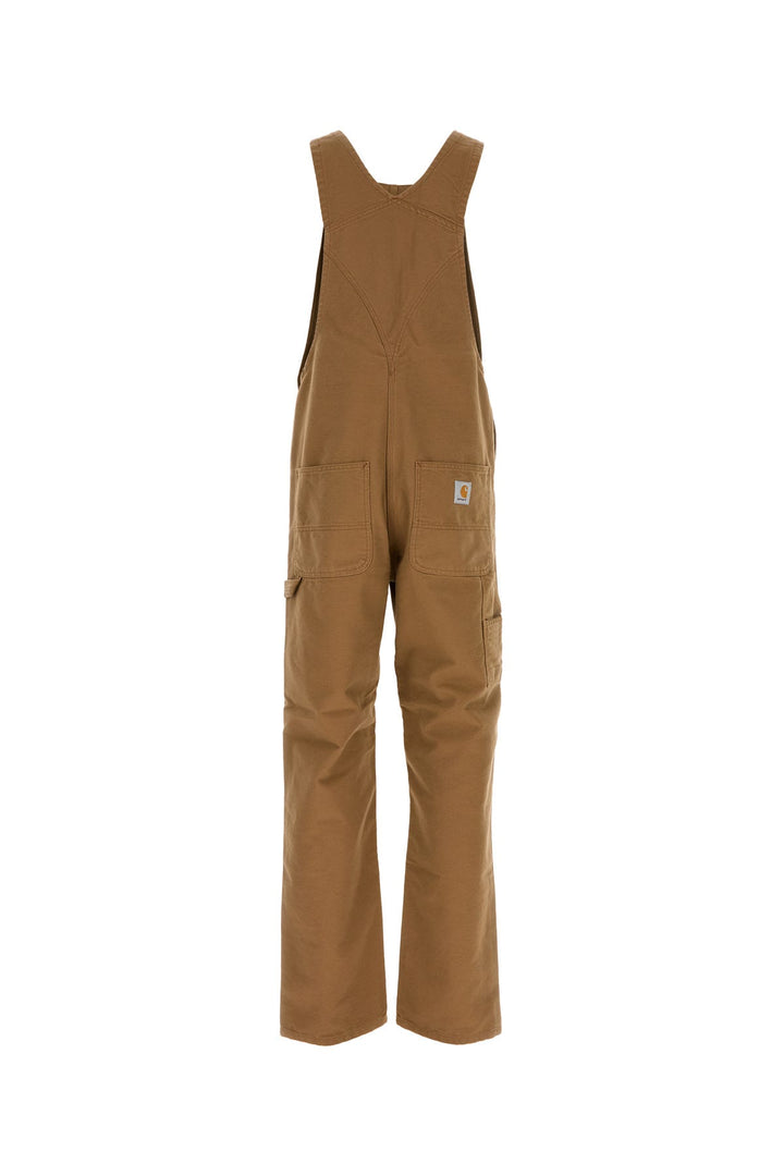 Camel denim Bib Overall