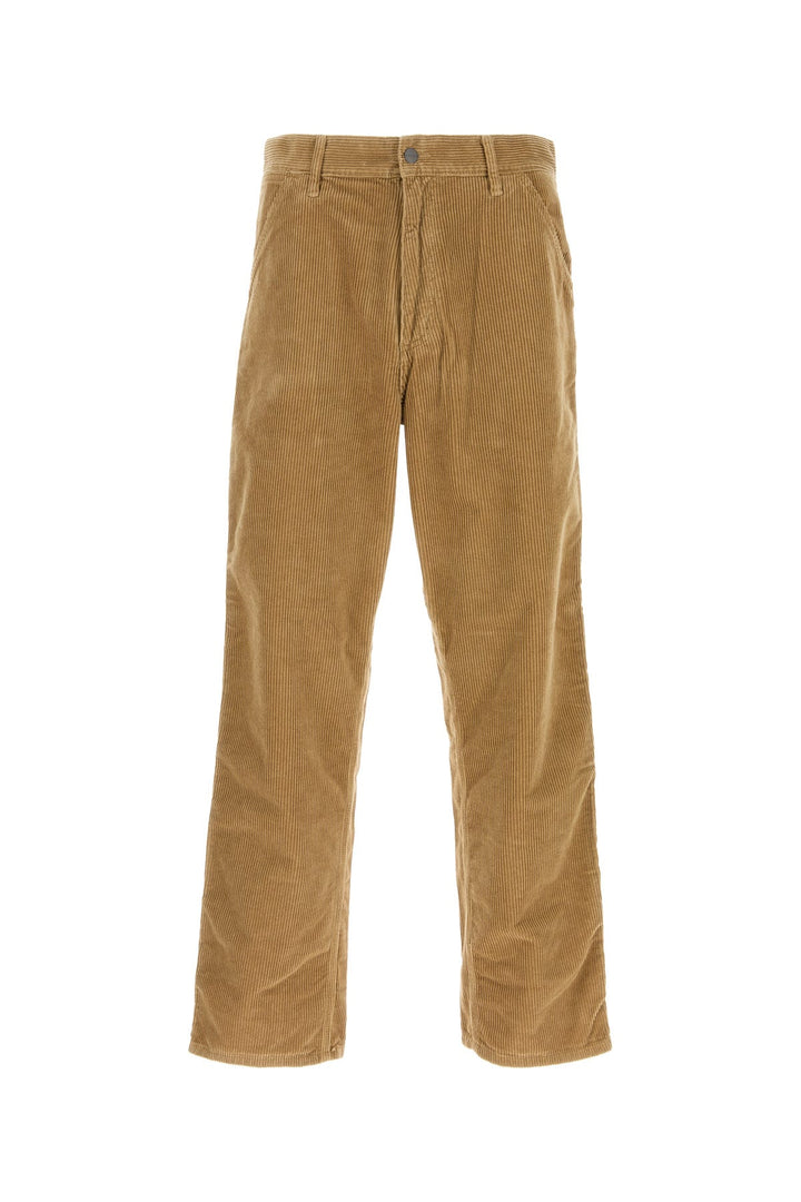 Biscuit corduroy Single Knee Pant