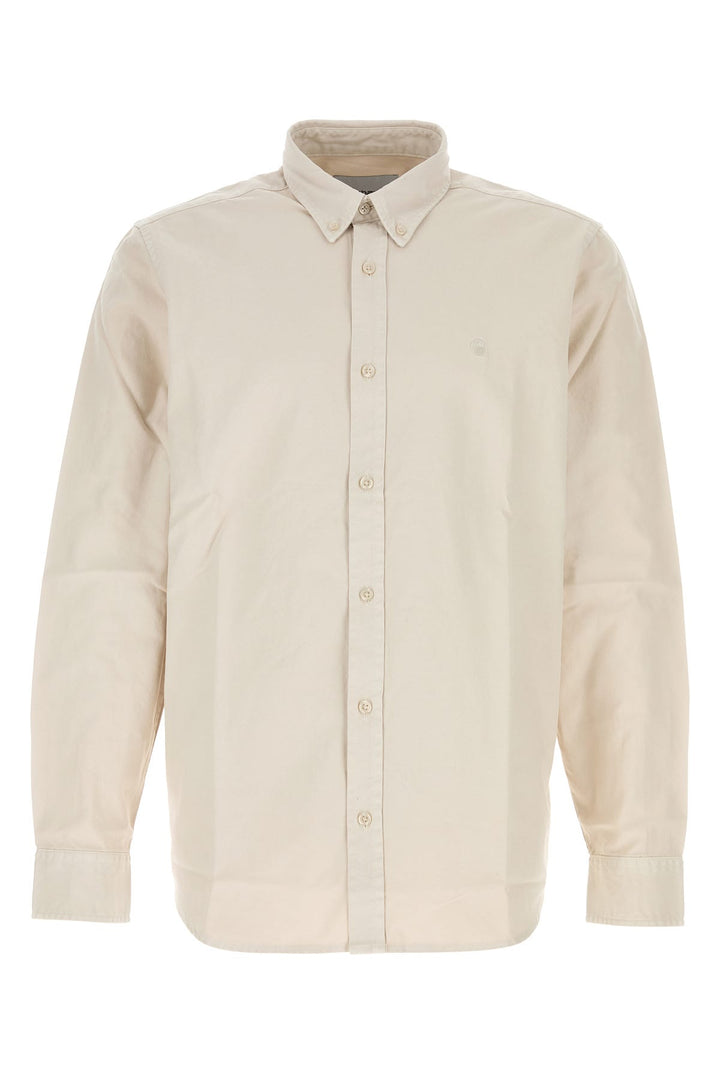 Ivory oxford L/S Bolton Shirt