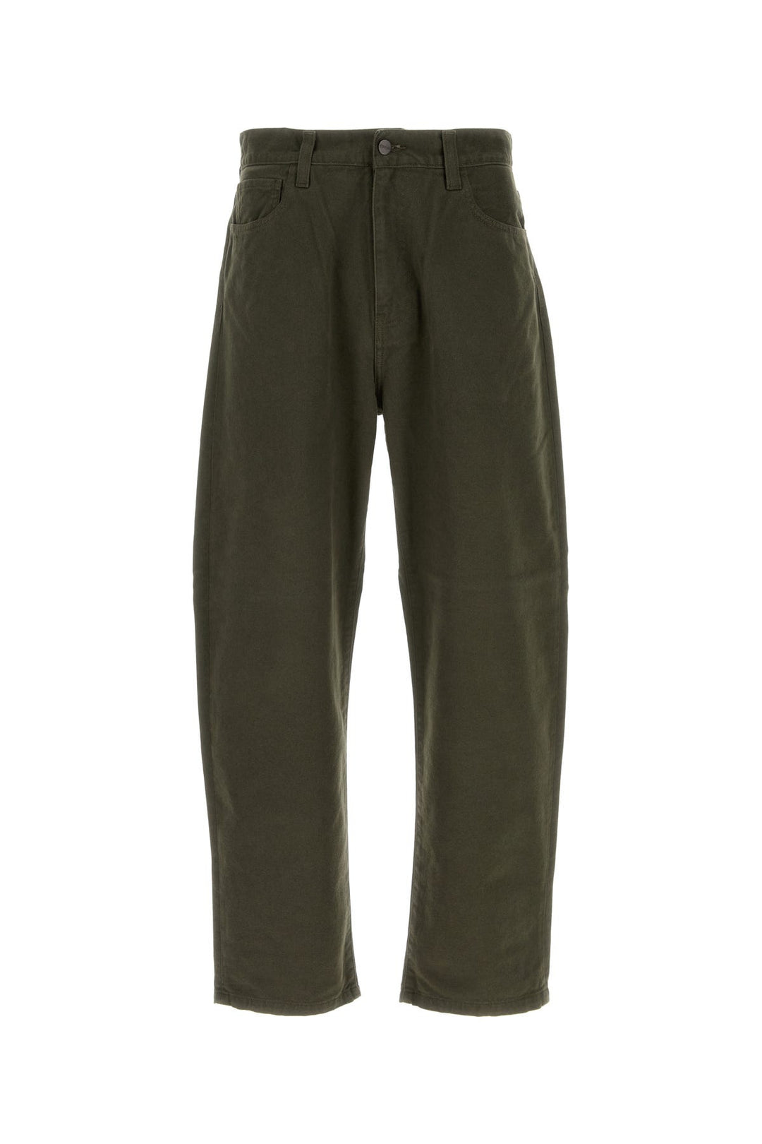 Khaki cotton Landon Pant