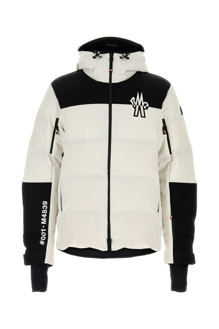 White stretch polyester Curtis down jacket