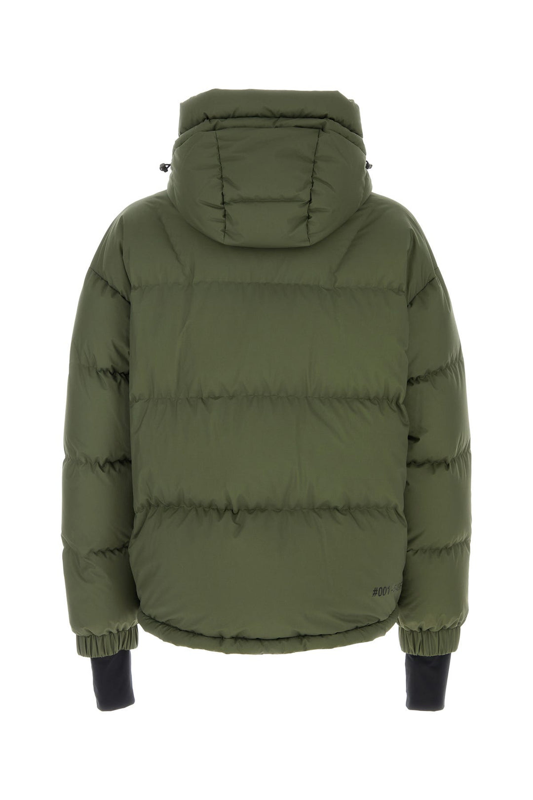 Olive green nylon Coraia down jacket