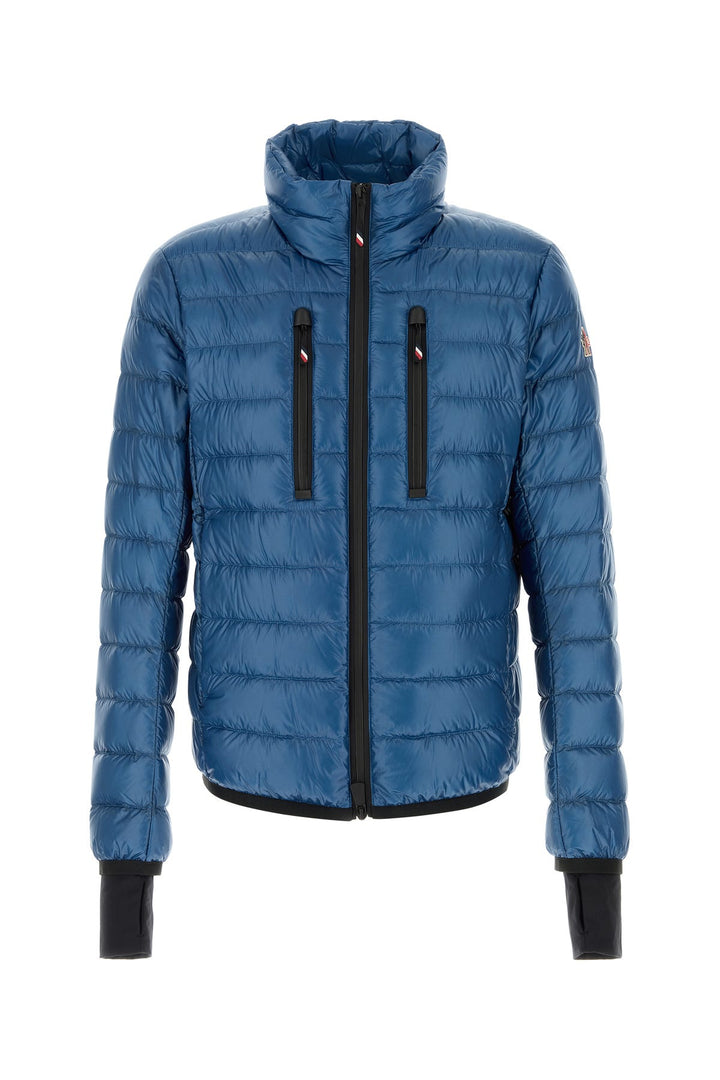 Blue nylon Hers down jacket