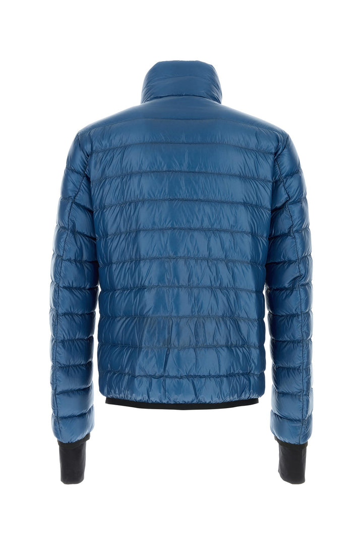 Blue nylon Hers down jacket