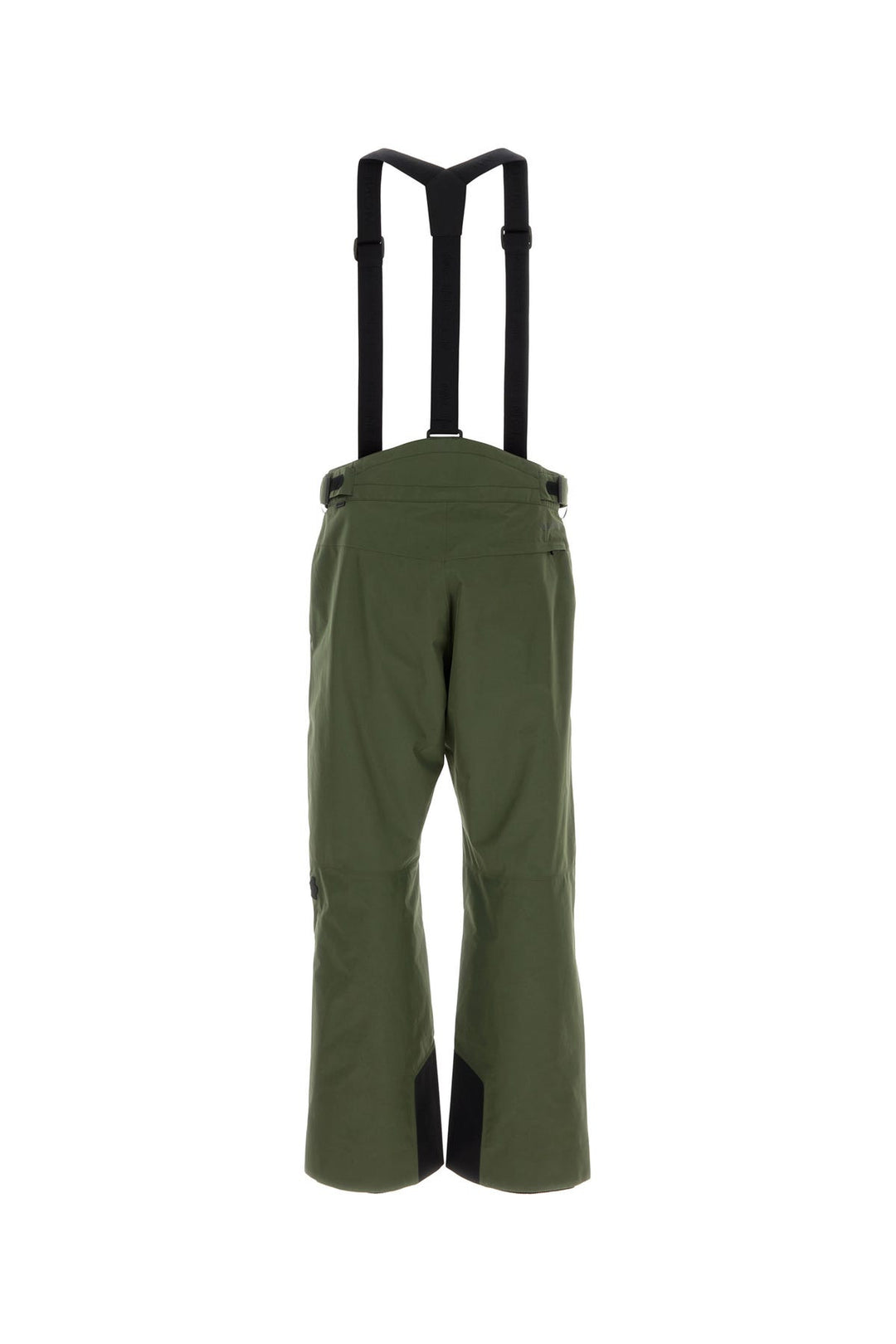 Army green polyester ski pant