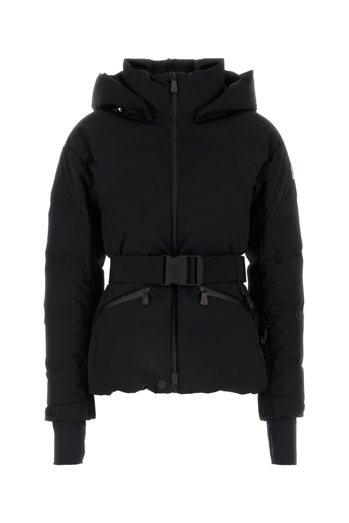 Black stretch nylon Tolima down jacket