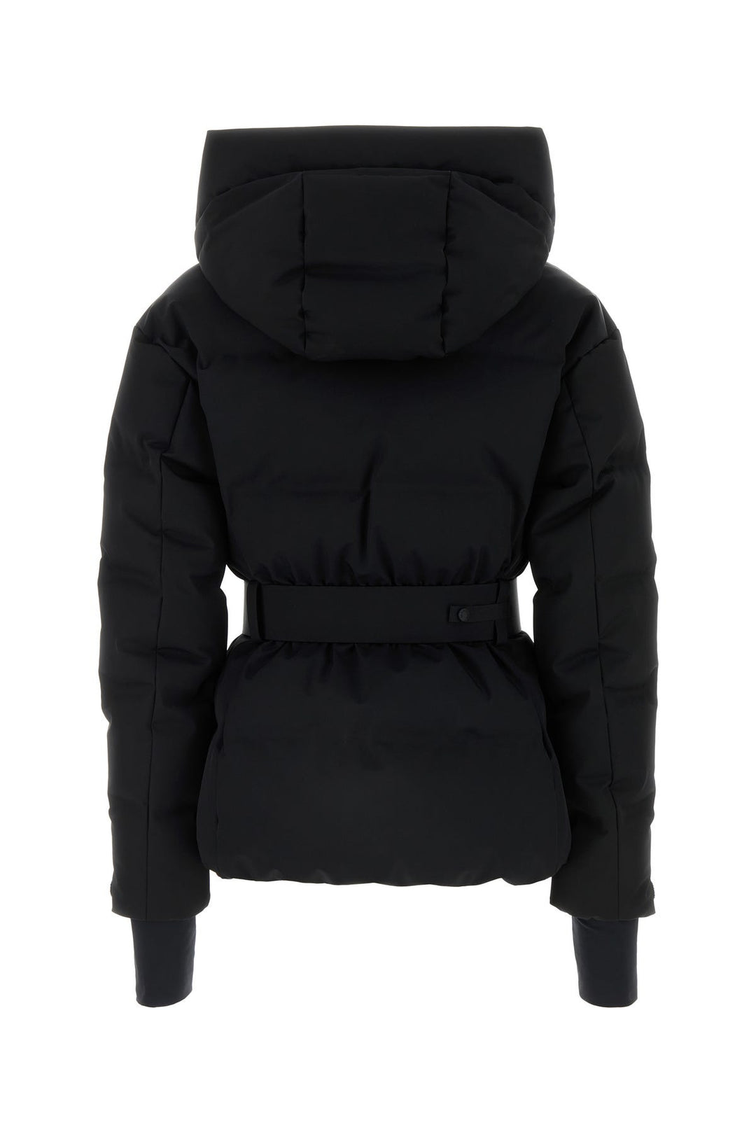 Black stretch nylon Tolima down jacket