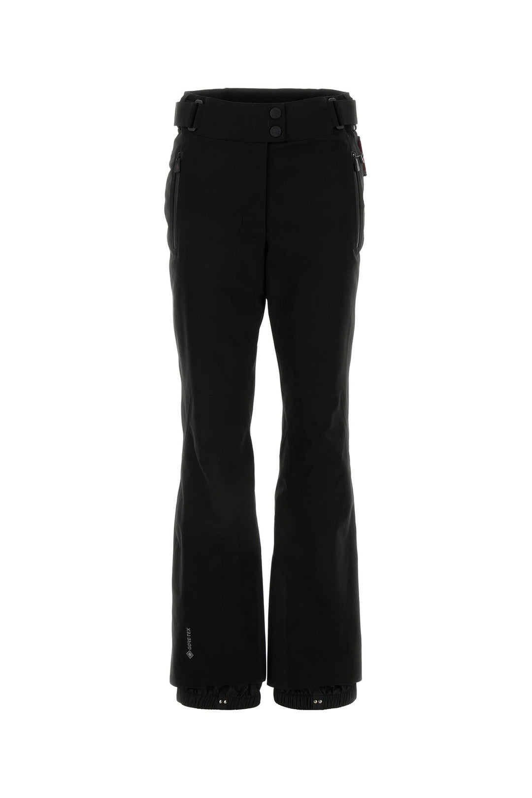 Black polyester pant