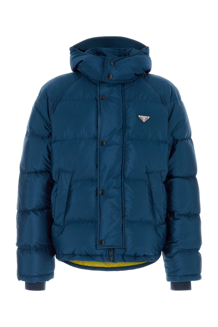 Air Force blue Re-Nylon down jacket